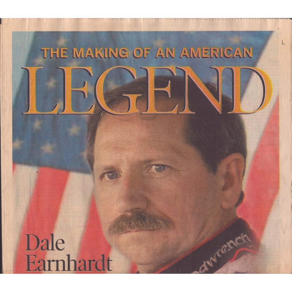 Dale Earnhardt American Legend Daytona News-Journal 2002 Memorial Section - Picture 1 of 2